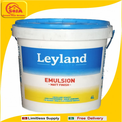 Leyland Matt Finish Emulsion Paint (4L)